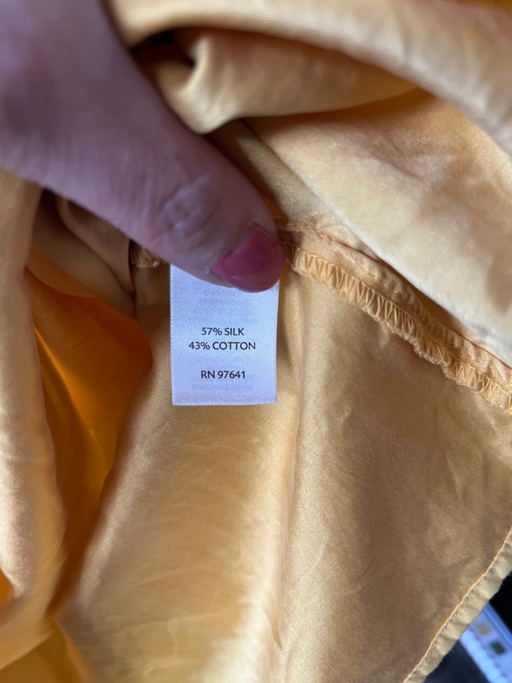 J. Jill Yellow Silk/Cotton Blend Tank - Picture 3 of 14